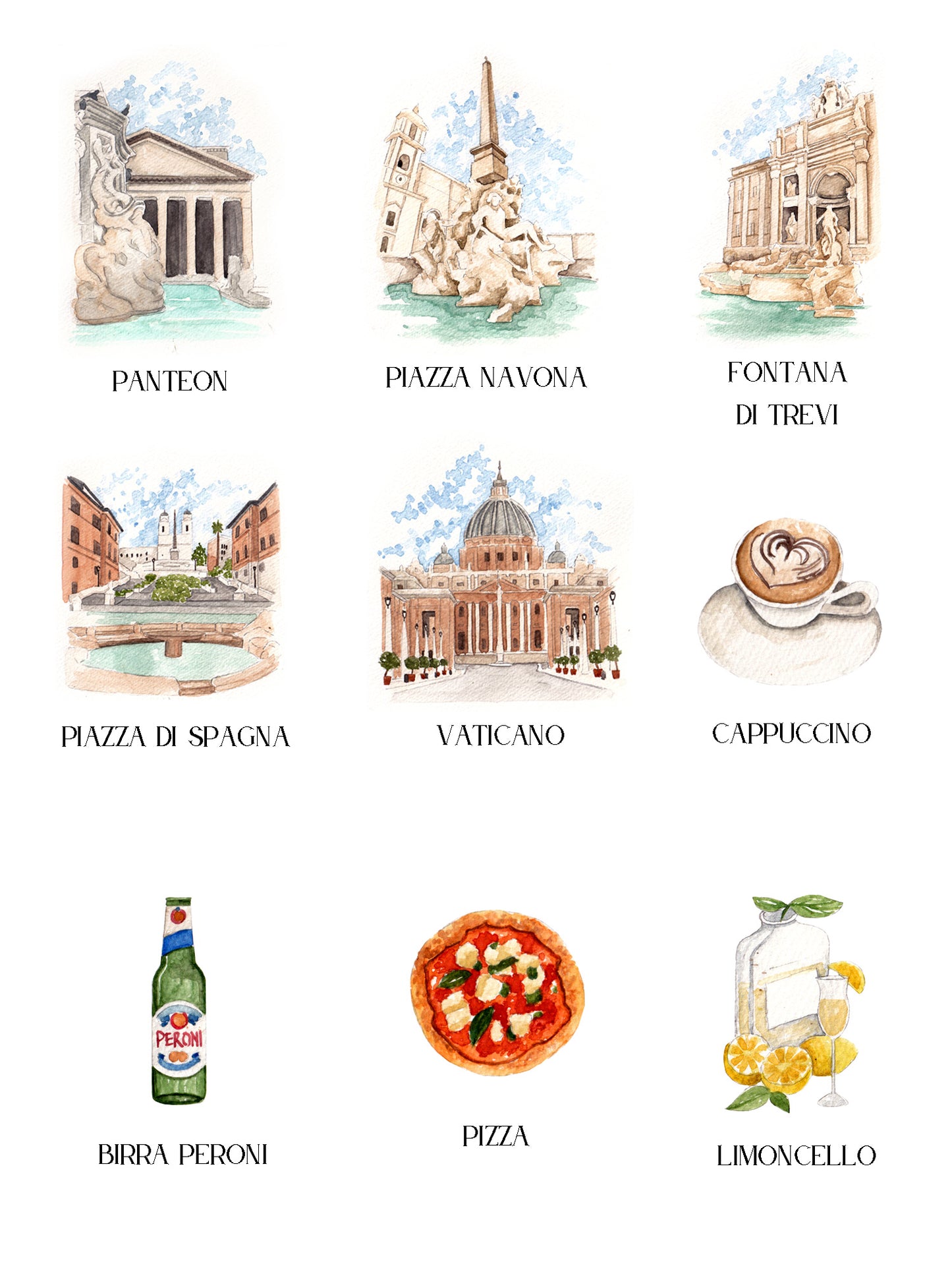 Seating Plan/Meseros Roma