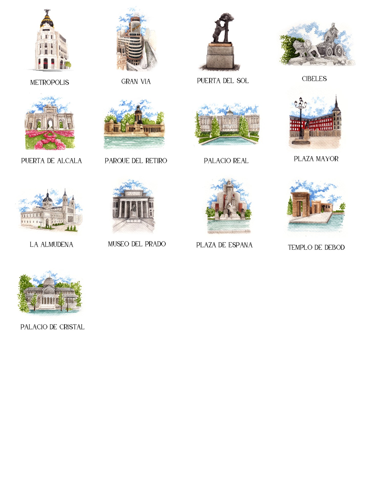 Seating Plan/Meseros Madrid