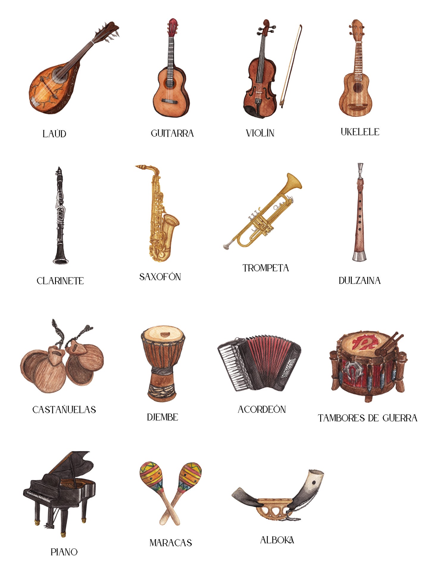 Seating Plan/Meseros Music