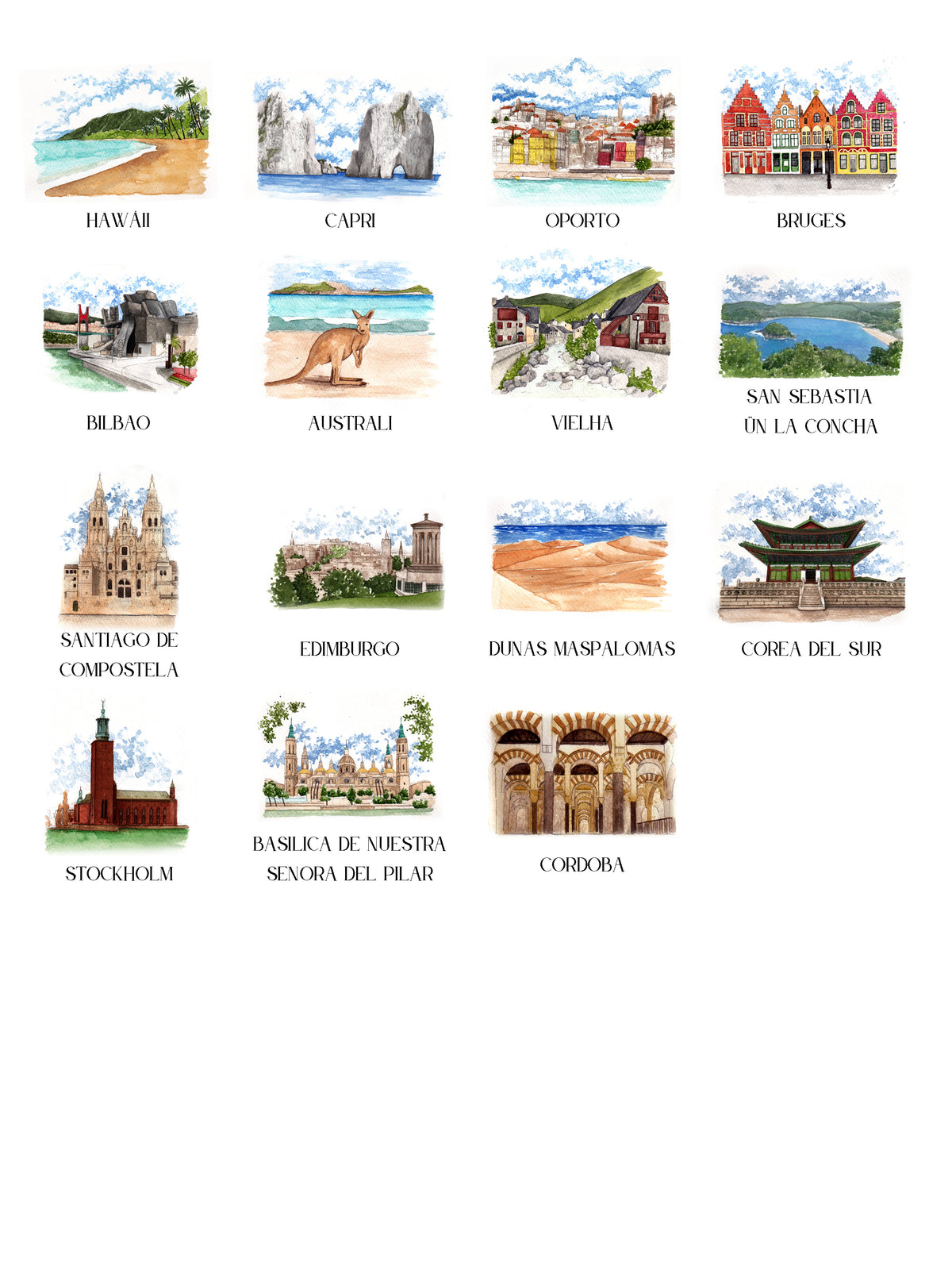 Seating Plan/Meseros Viajes