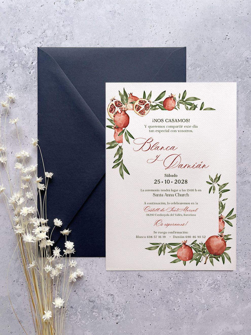 Invitación de Boda Granada