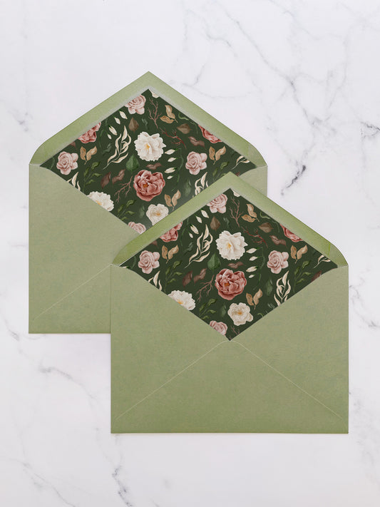Sobre Forrado Florales #26