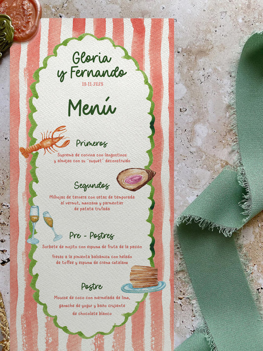Minuta con Acuarela #13