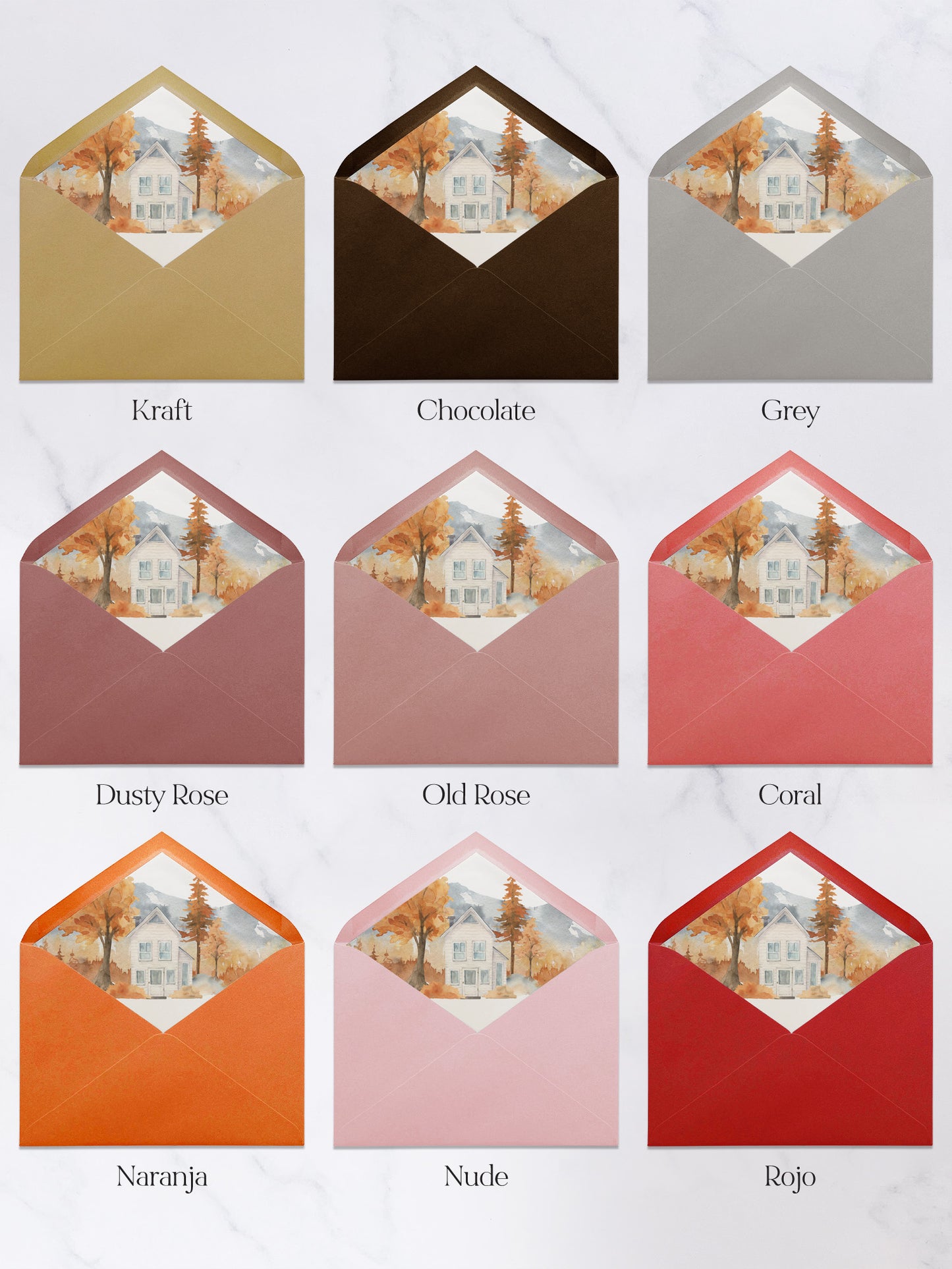 Sobre Forrado Paisaje #7