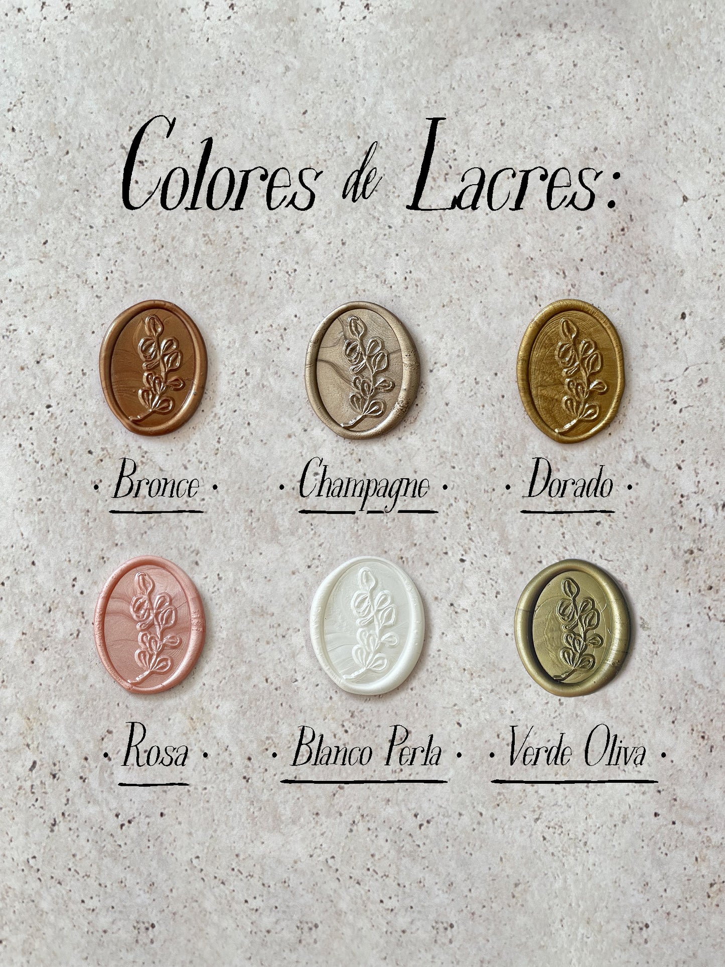 Sello de Lacre Eucalipto