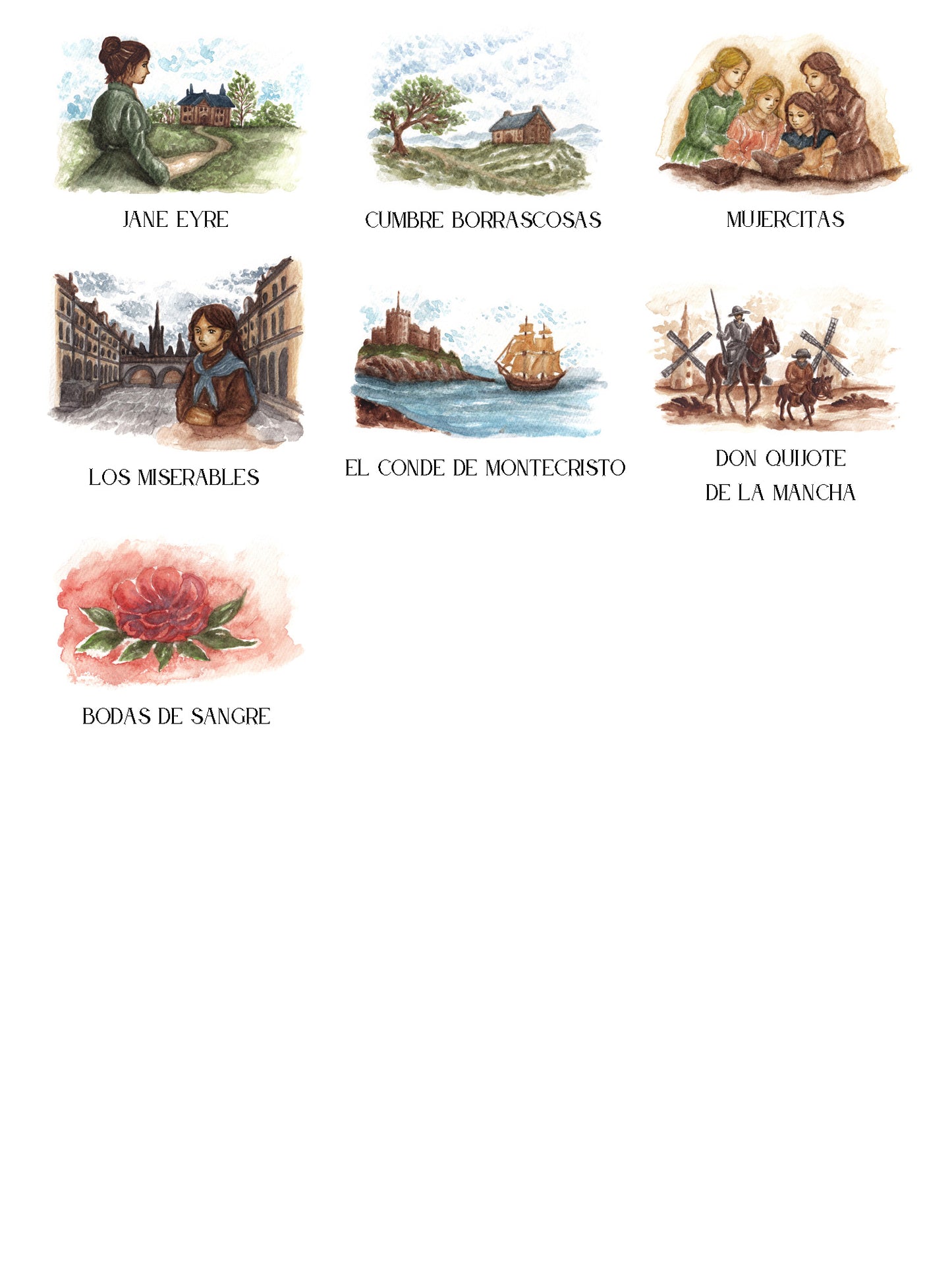 Seating Plan/Meseros La Literatura