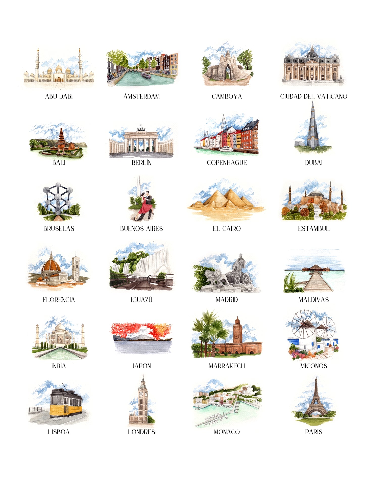 Seating Plan/Meseros Viajes