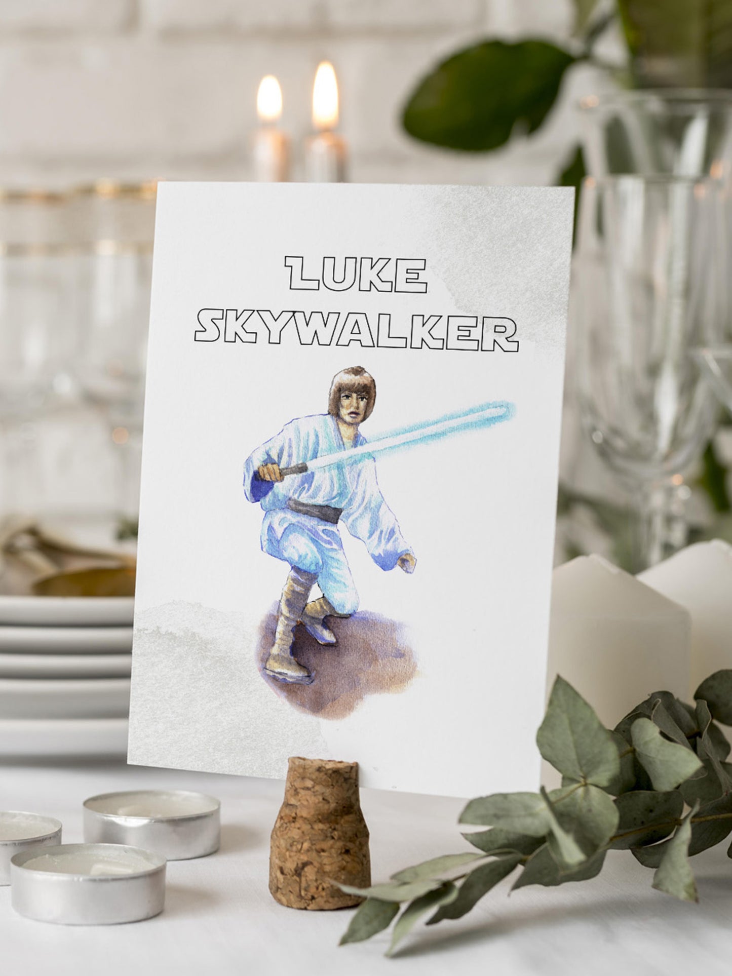 Seating Plan/Meseros Star Wars