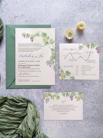 Invitación de Boda Parra