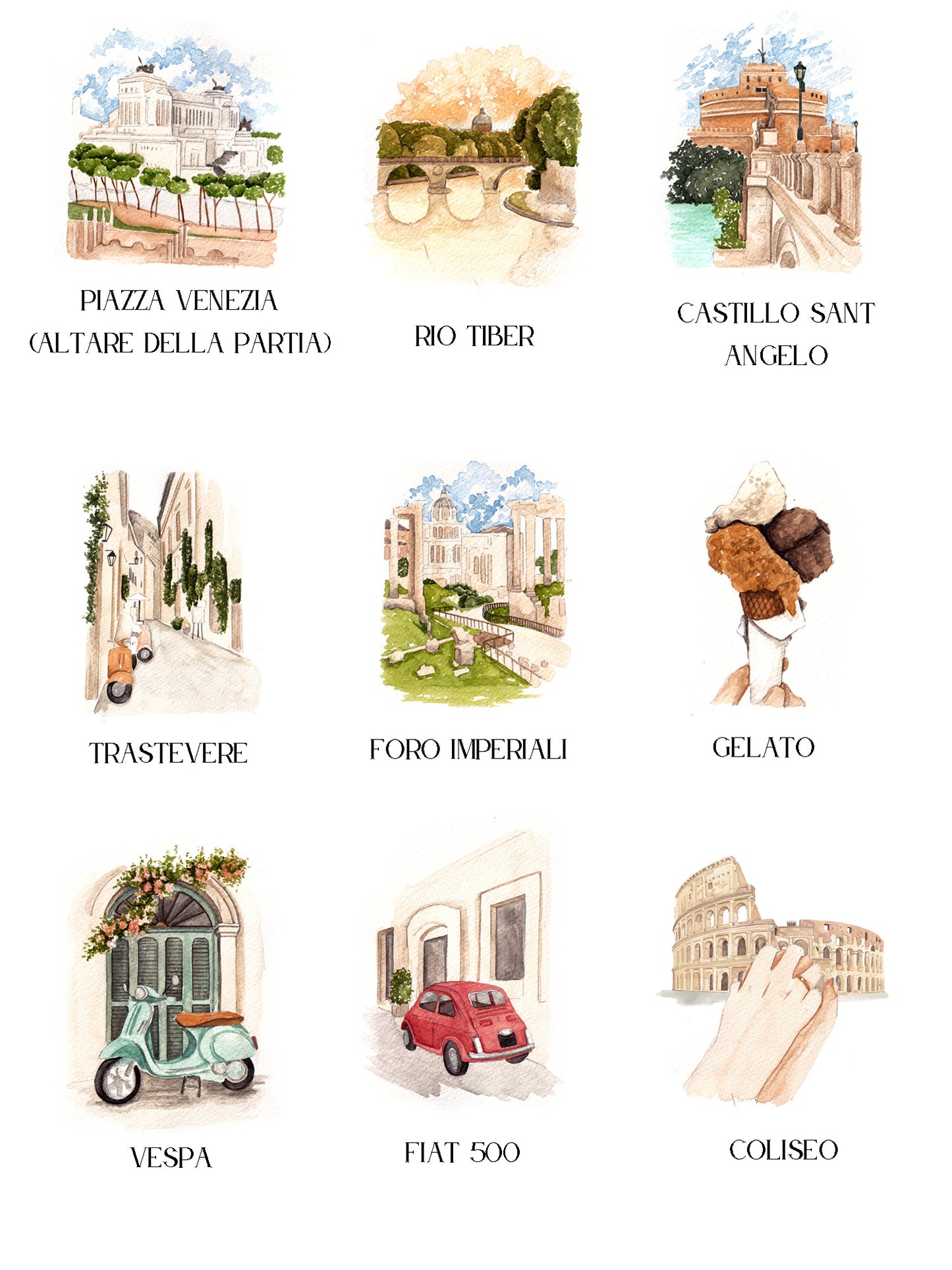 Seating Plan/Meseros Roma