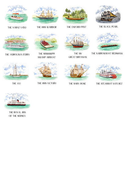 Seating Plan/Meseros Barcos