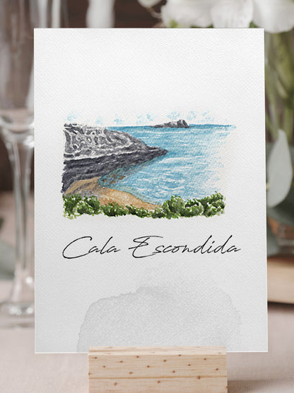 Seating Plan/Meseros Calas de Ibiza