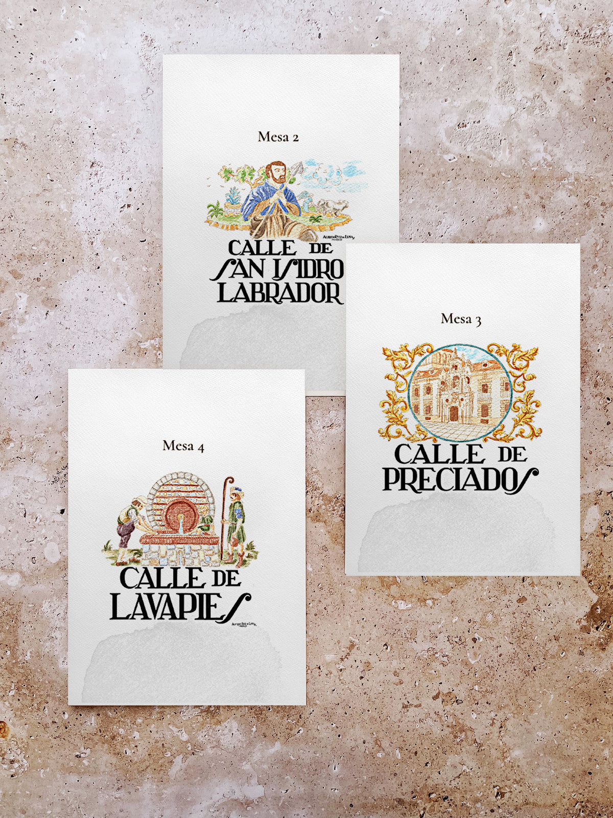 Seating Plan/Meseros Calle Madrid