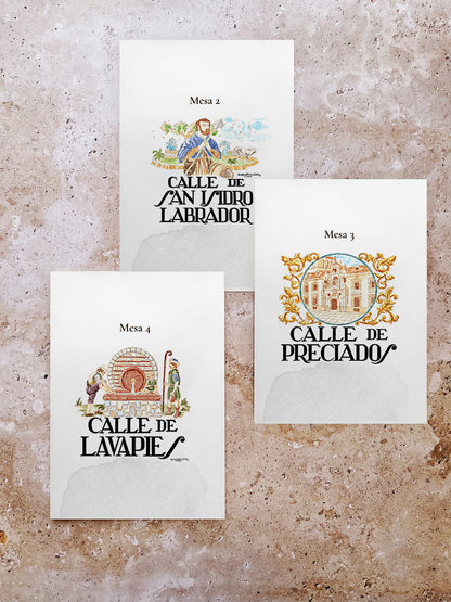 Seating Plan/Meseros Calle Madrid