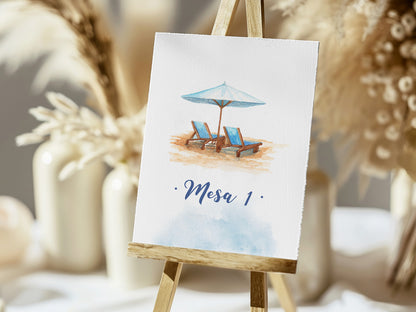 Seating Plan/Meseros Nautical