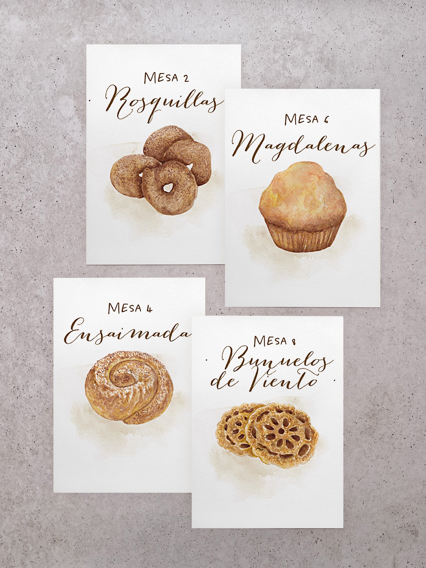 Seating Plan/Meseros Pastelería