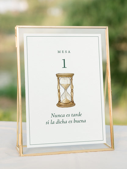 Seating Plan/Meseros Refranes