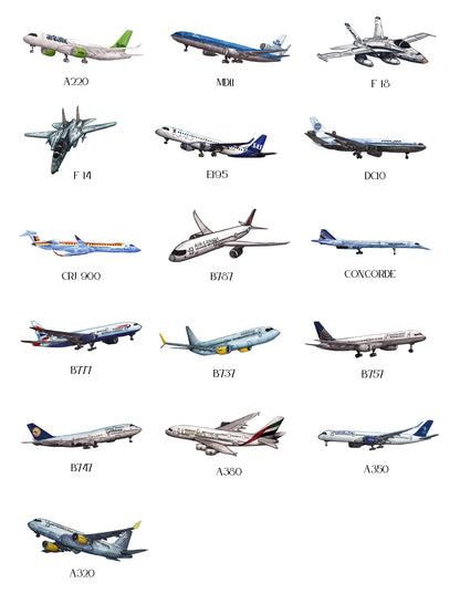 Seating Plan/Meseros Avión