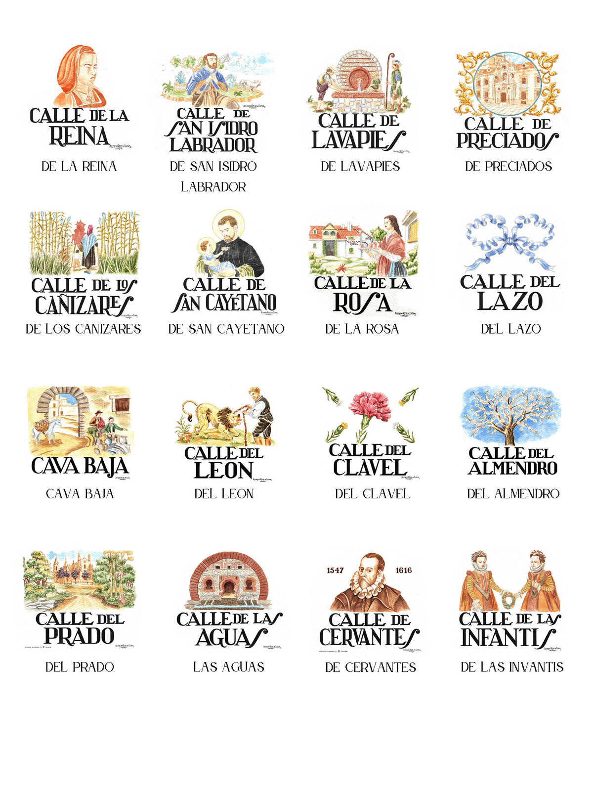 Seating Plan/Meseros Calle Madrid