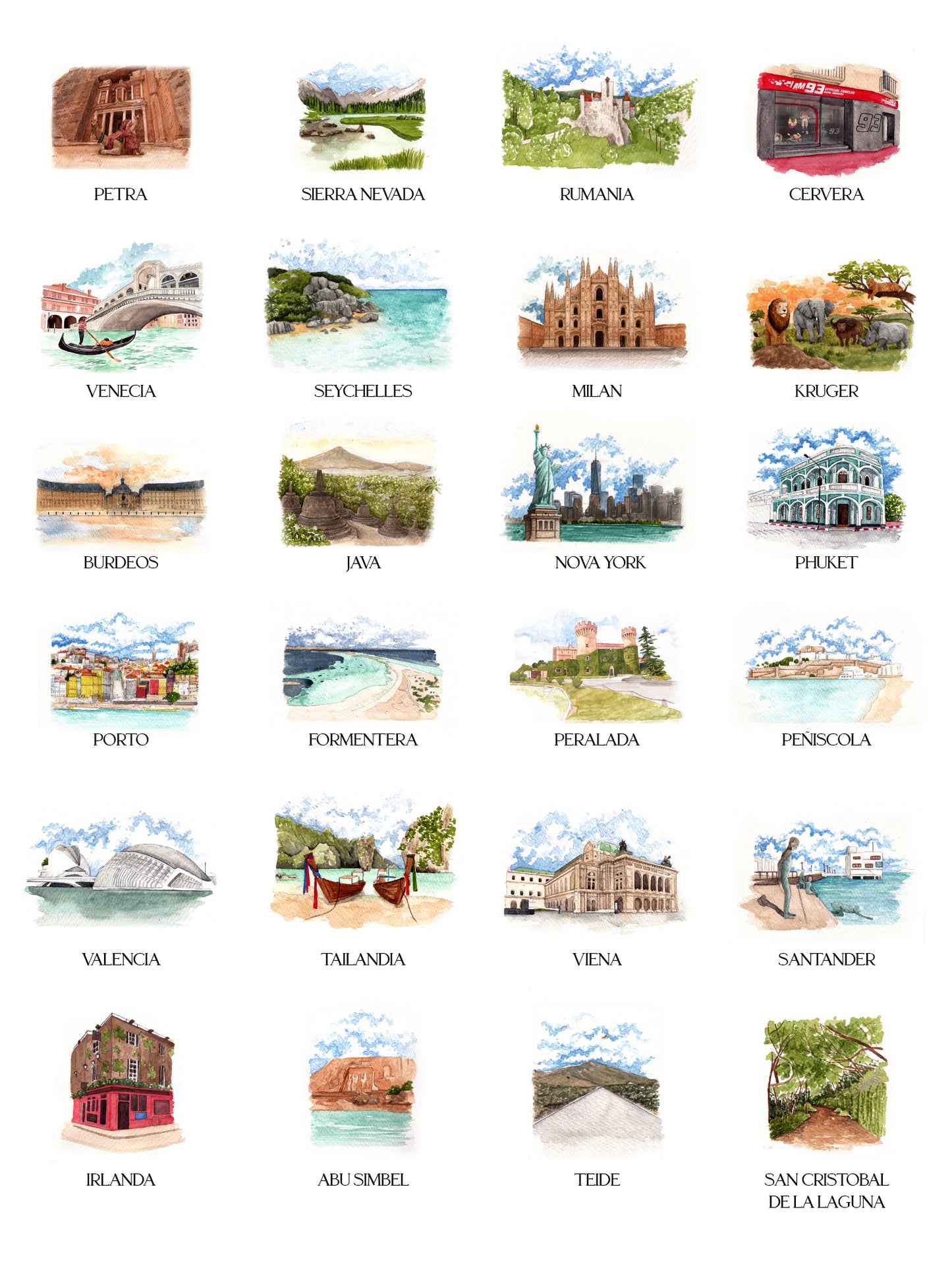 Seating Plan/Meseros Viajes