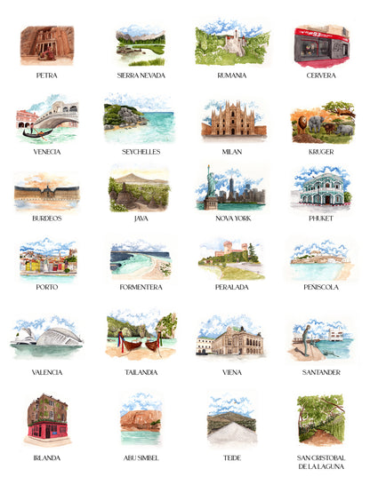 Seating Plan/Meseros Viajes