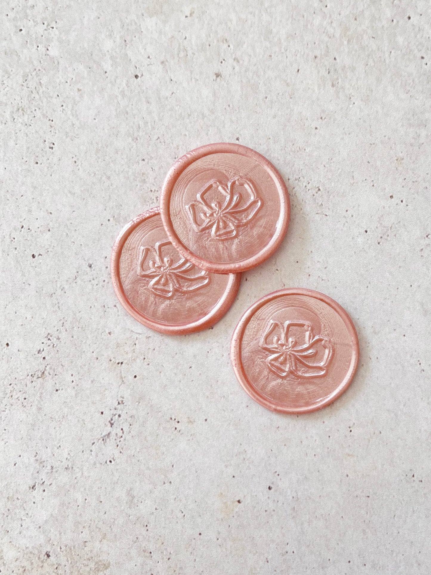 Sello de Lacre Rosa Silvestre