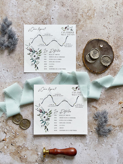mapa de Boda Flores Blancas