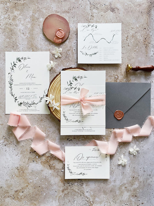 Invitaciones de Boda Elegantes –