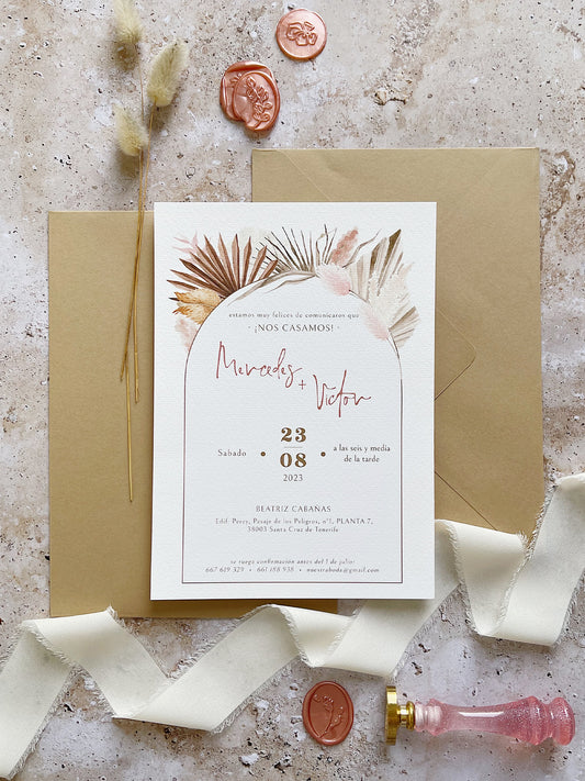 Invitaciones Boda Rústicas – lainvitaciondeliana