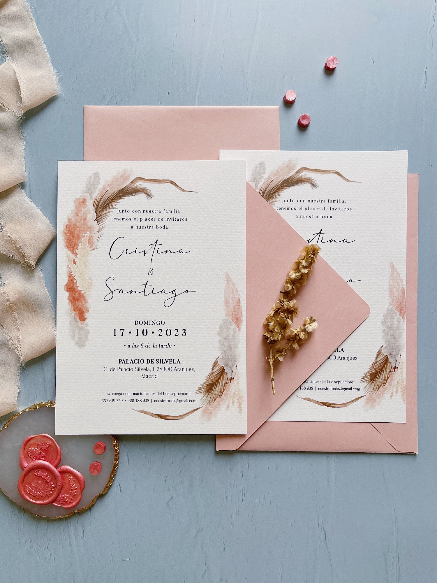Formato De Tarjeta De Invitación De Boda
