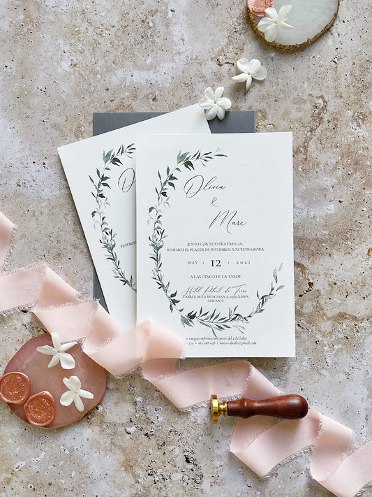 Invitaciones de Boda Elegantes –